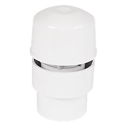 SMALL MULTI-FIT AIR ADMITTANCE VALVE WHITE