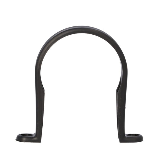 PIPE CLIPS 50MM BLACK